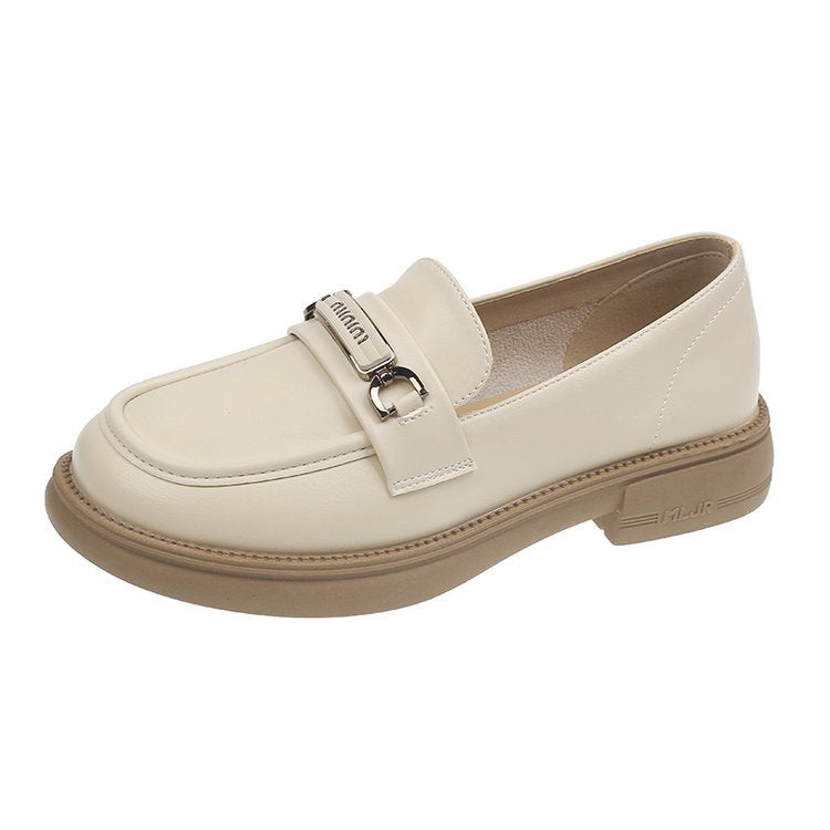 Damen Edle Loafer mit modischem Schnallenakzent und komfortabler Sohle R&B