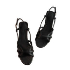 Damen elegante Sling-Pantoletten mit modischem Riemen und komfortabler Sohle R&B