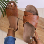 Damen Bequeme Clogs mit verstellbarem Riemen R&B