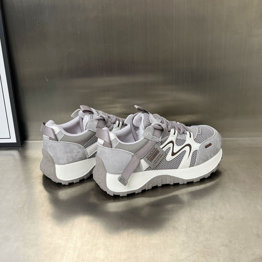 Damen Sportliche Sneakers mit ergonomischer Dämpfungstechnologie und rutschfester Sohle R&B