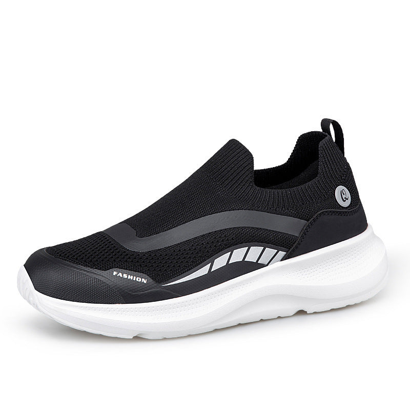 Damen Komfortable Slip-On Sneakers mit rutschfester Sohle und atmungsaktivem Obermaterial R&B