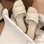 Damen Komfortable Slipper mit eleganten Riemen R&B