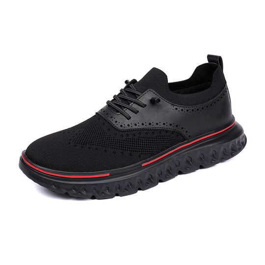 Damen Sportliche Sneaker mit atmungsaktivem Mesh-Obermaterial und rutschfester Sohle R&B
