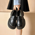 Damen elegante Loafers mit modischem Schnallendesign R&B