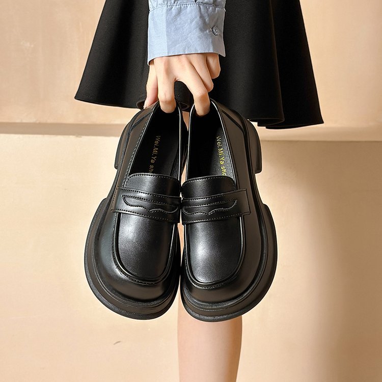 Damen elegante Loafers mit modischem Schnallendesign R&B