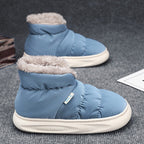 Damen kuschelige Hausschuh-Stiefel R&B