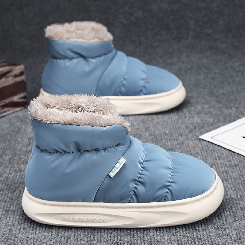 Damen kuschelige Hausschuh-Stiefel R&B