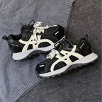 Damen Sportliche Sneakers mit atmungsaktivem Mesh und dämpfender Sohle R&B