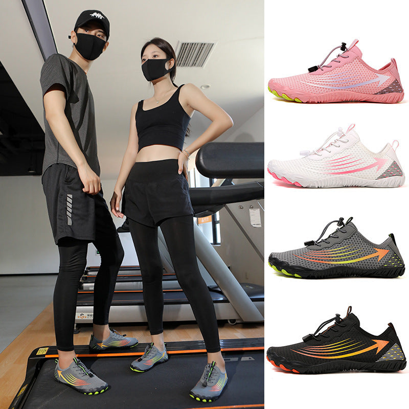 Damen Leichte und atmungsaktive Wassersportschuhe mit flexiblem Schnellschnürsystem
