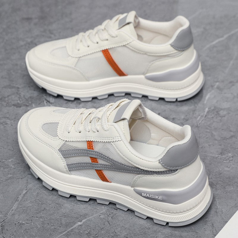 Damen Sportliche Sneakers mit gepolsterter Laufsohle und atmungsaktiver Mesh-Oberfläche R&B