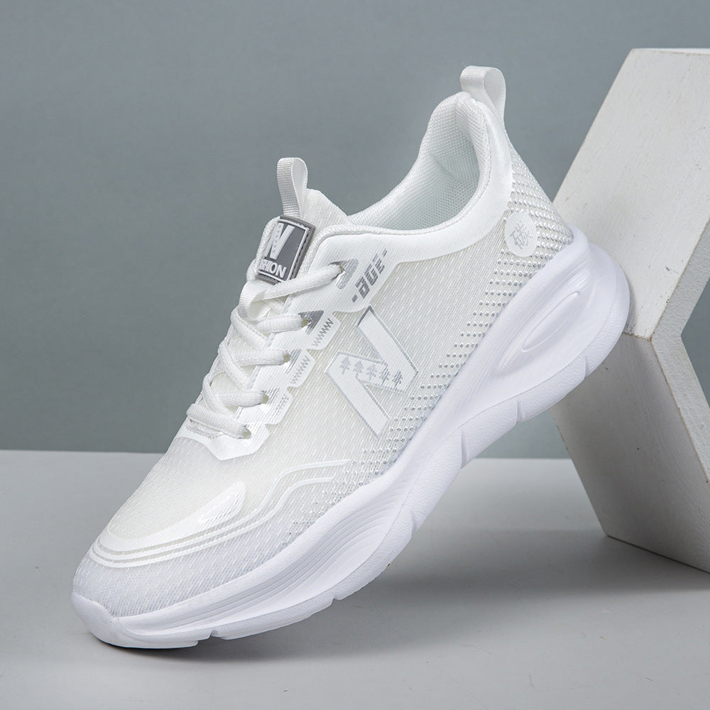 Damen Leichte und atmungsaktive Fitness-Sneaker mit dämpfender Sohle R&B