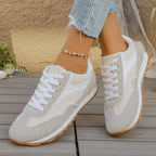 Damen Sportliche Sneakers mit atmungsaktivem Obermaterial und rutschfester Sohle R&B