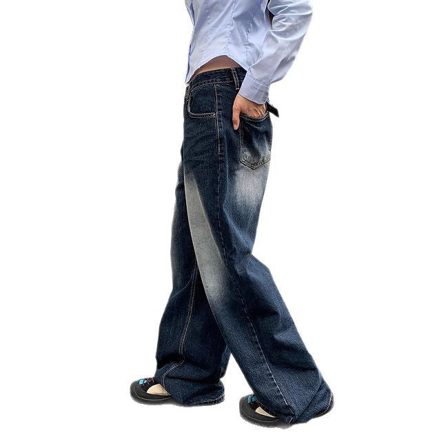 Herren lässige Jeanshose R&B