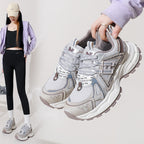 Damen Sportliche Lauf Sneakers mit atmungsaktivem Obermaterial und dämpfender Sohle R&B