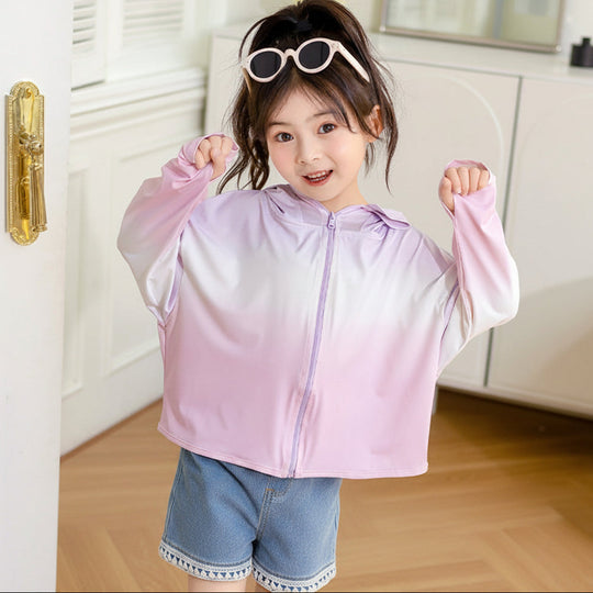 Damen UV-Schutzjacke mit Kapuze und feuchtigkeitsregulierenden Eigenschaften R&B
