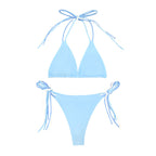 Damen Triangel-Bikini mit elegante BindR&Bänder R&B