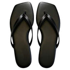 Damen modische Zehentrenner-Sandalen mit bequemem Fußbett R&B