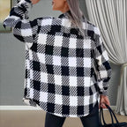 Damen Oversized Karobluse R&B