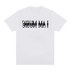 Damen T-Shirt mit modernem Typografie-Druck R&B