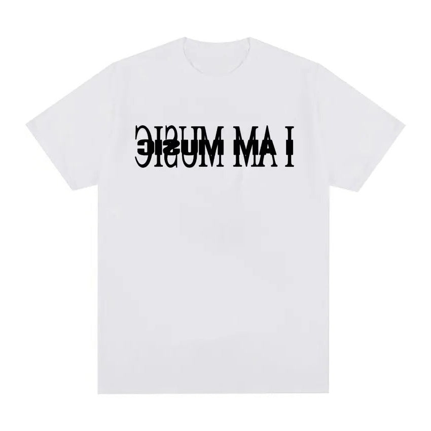 Damen T-Shirt mit modernem Typografie-Druck R&B