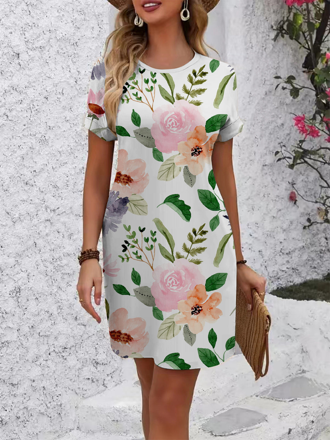 Damen Blümchenkleid R&B