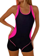 Damen Sportlicher Badeanzug mit Komfort-Schnitt R&B