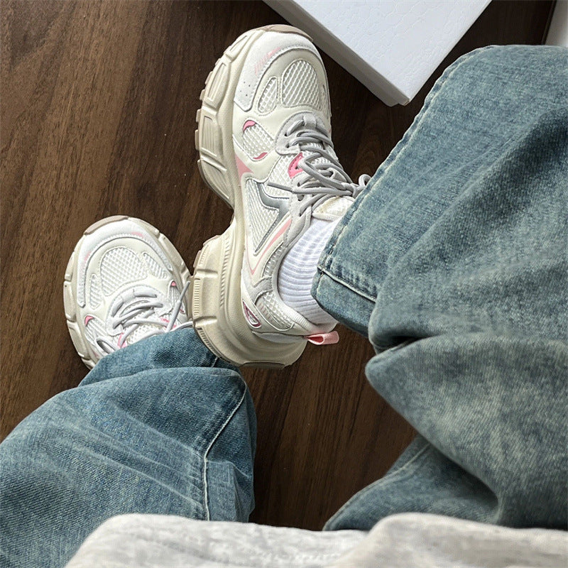Damen Sportliche Mesh-Sneaker mit dämpfender Sohle und strapazierfähigem Design R&B