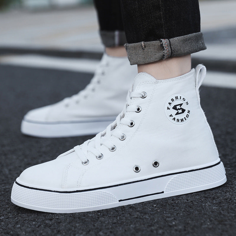Damen Hochwertige Sneaker mit ankle-high Design und atmungsaktiver Obermaterialstruktur