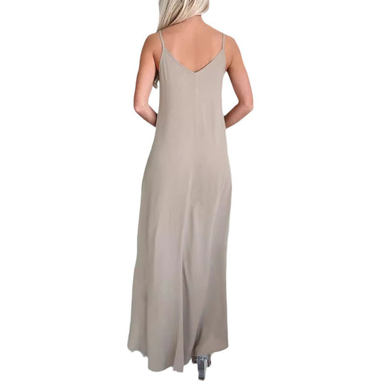 Damen Sommerliches Maxi Kleid R&B