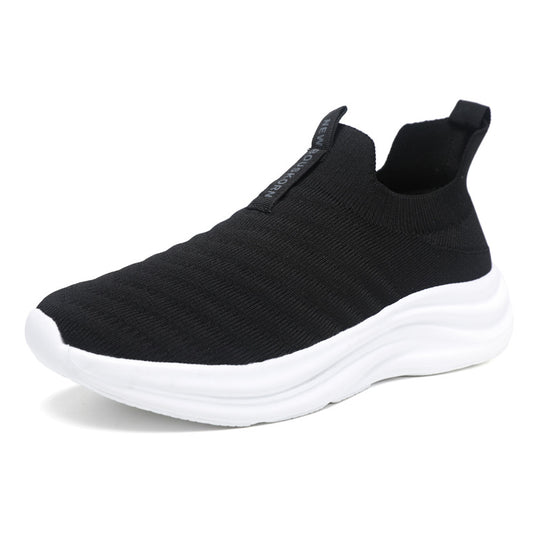 Damen Komfortable und atmungsaktive Slip-On Sneakers mit elastischem Obermaterial R&B