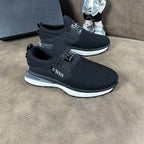 Damen High-Performance Slip-On Sneakers mit atmungsaktiver Oberflächenstruktur R&B