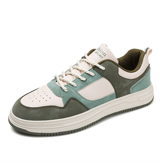 Damen sportive High-Top Sneakers mit floralem Design und rutschfester Sohle R&B