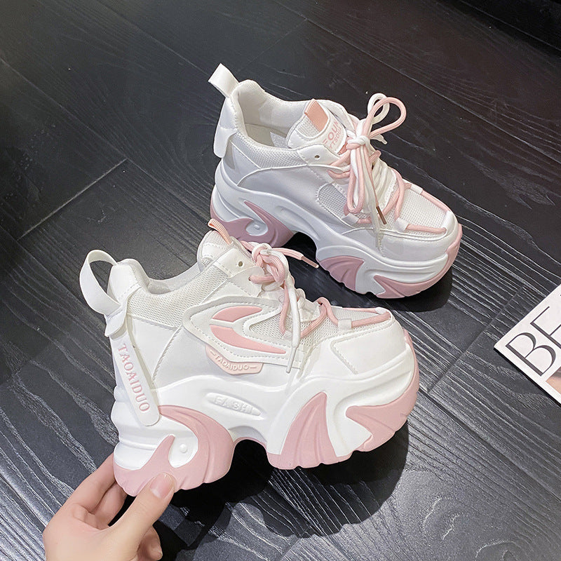 Damen Chunky Sneaker mit futuristischem Design und hochwertigem Obermaterial R&B