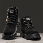 Damen robuste Winterboots mit modischen Details