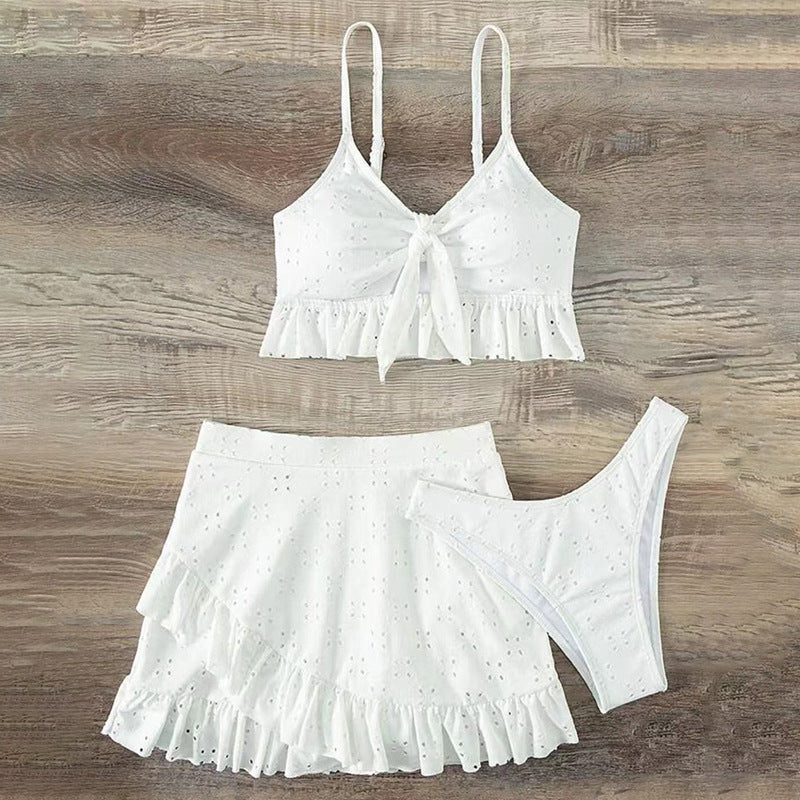 Damen Crop-Top und Rock Set R&B