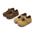Damen Komfortable Ballerinas mit verstellbarem Riemen
