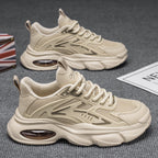 Damen Sneakers mit atmungsaktivem Mesh-Obermaterial und stoßdämpfender Sohle R&B