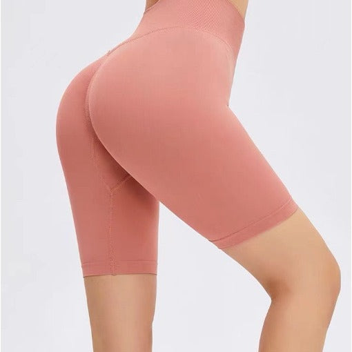 Damen Figurbetonte Radlerhosen mit super elastischem Material R&B