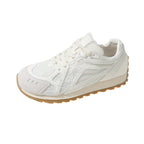 Damen Sportliche Fitness Sneakers mit atmungsaktiver Mesh-Oberfläche und rutschfester Sohle R&B