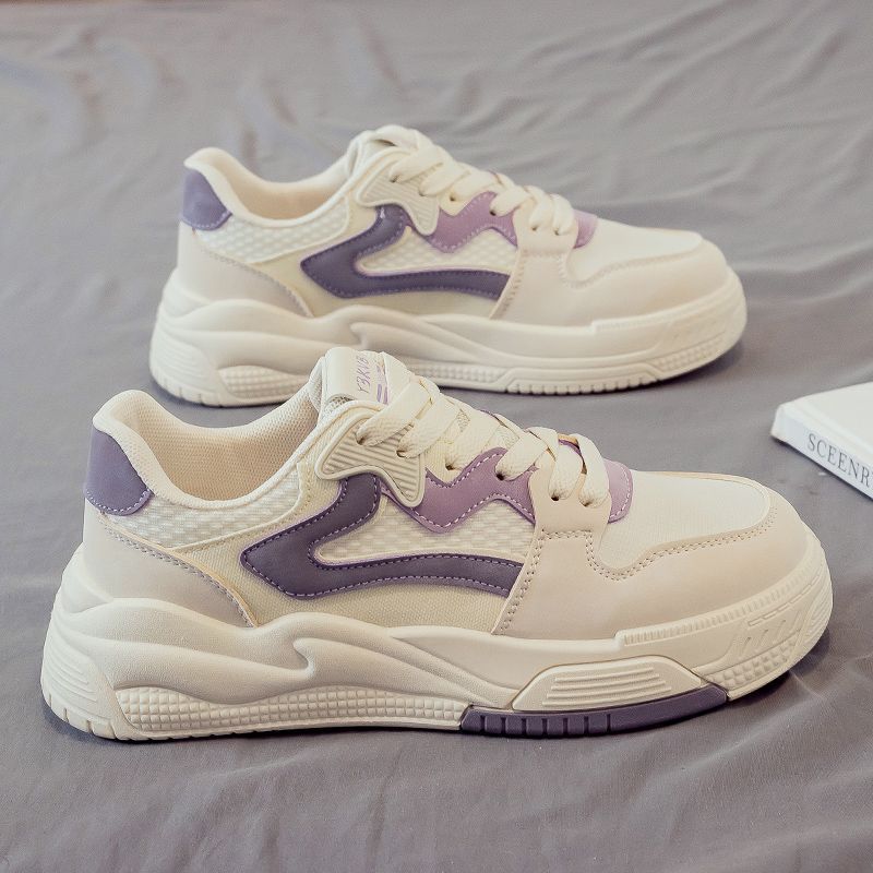 Damen Modische Sneakers mit atmungsaktiver Mesh-Oberfläche und rutschfester Laufsohle R&B