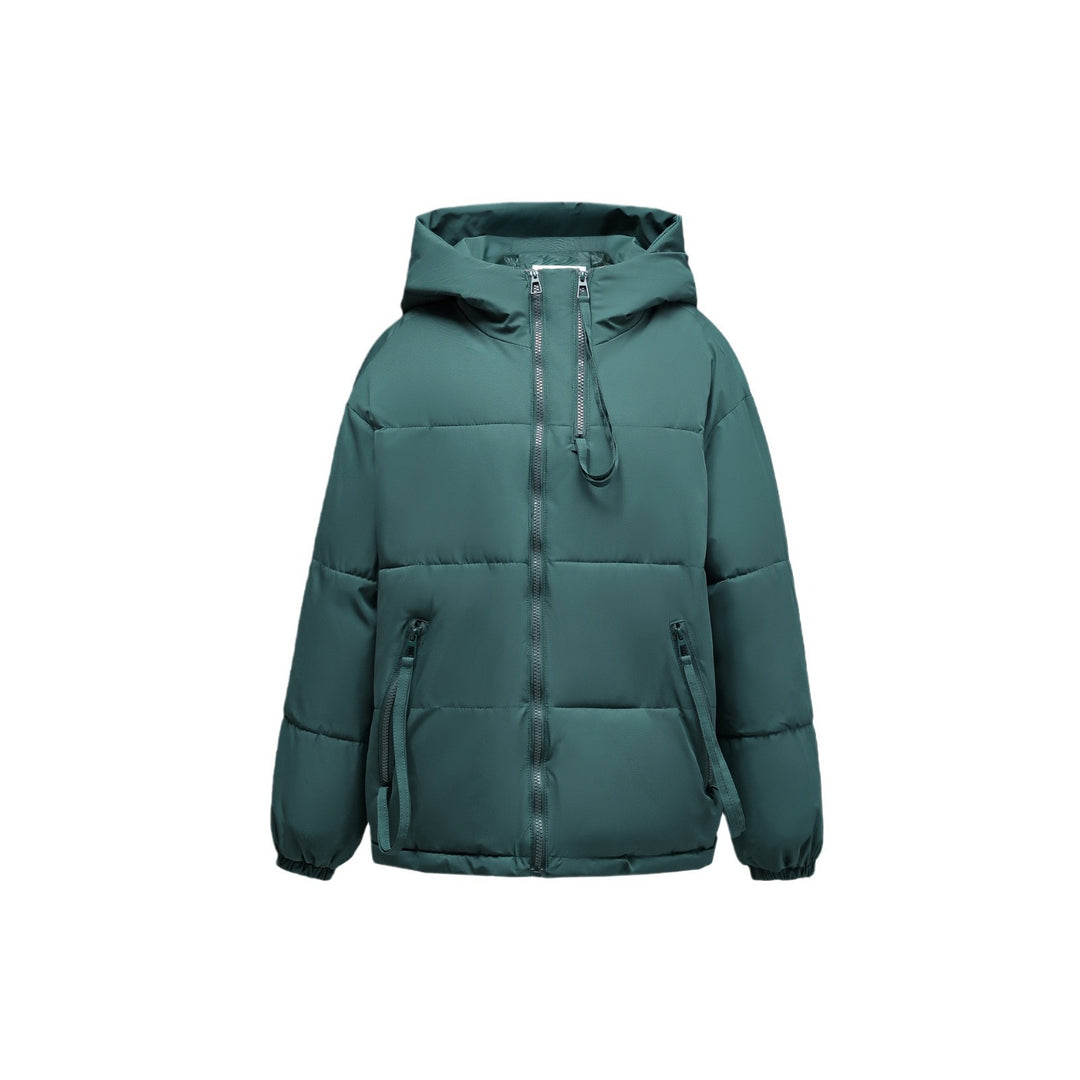 Damen wasserabweisende Winterjacke mit verstellbarer Kapuze und praktischen Taschen R&B