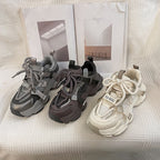 Damen Bequeme Chunky Sneakers mit innovativem Sohlen-Design R&B