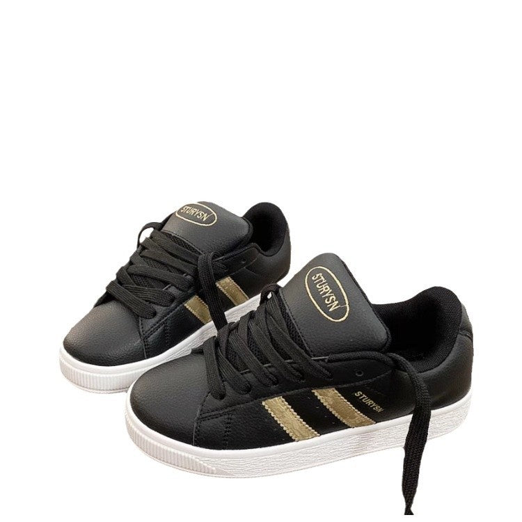 Damen Modische Sneakers mit stylischen Akzenten und rutschfester Sohle