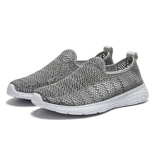 Damen Atmungsaktive Slip-On Sneakers mit elastischem Obermaterial R&B
