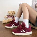 Damen Komfortable Freizeitsneaker mit atmungsaktiver Oberfläche und dämpfender Sohle
