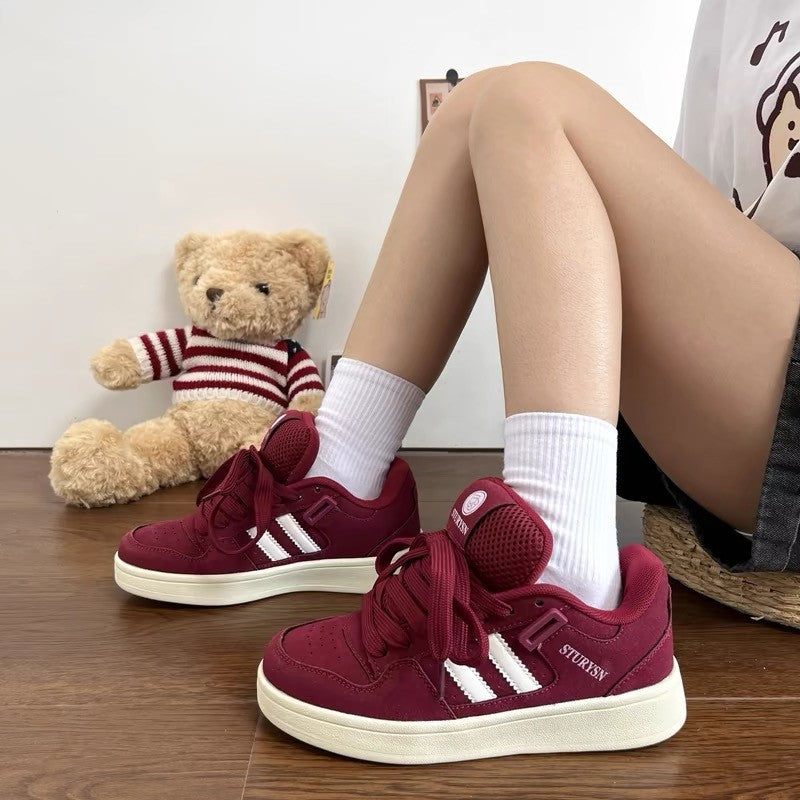 Damen Komfortable Freizeitsneaker mit atmungsaktiver Oberfläche und dämpfender Sohle