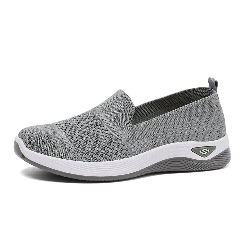 Damen Atmungsaktive Slip-On Freizeitschuhe mit elastischer Passform R&B