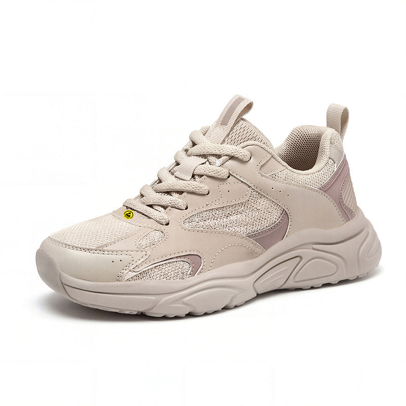 Damen sportliche Freizeitsneakers mit atmungsaktiver Mesh-Oberfläche und stoßdämpfender Sohle R&B