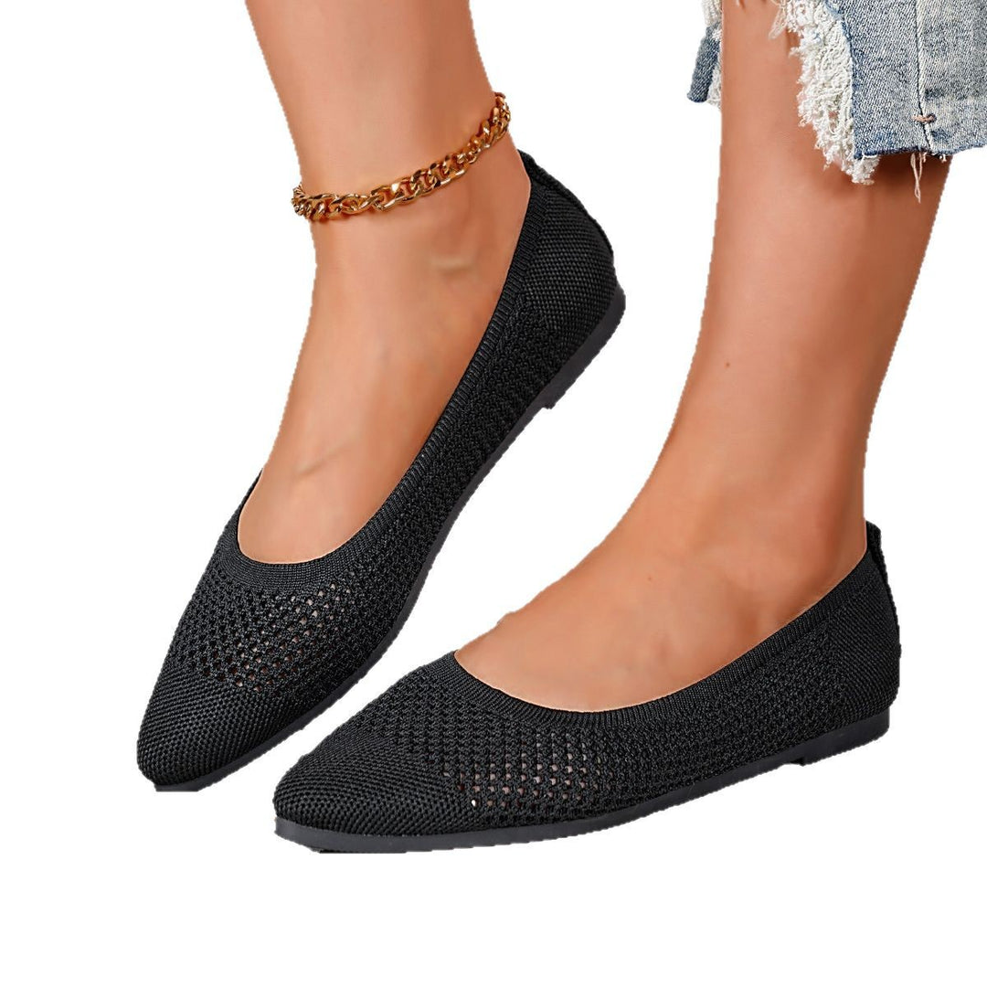 Damen atmungsaktive und flexible Ballerinas R&B