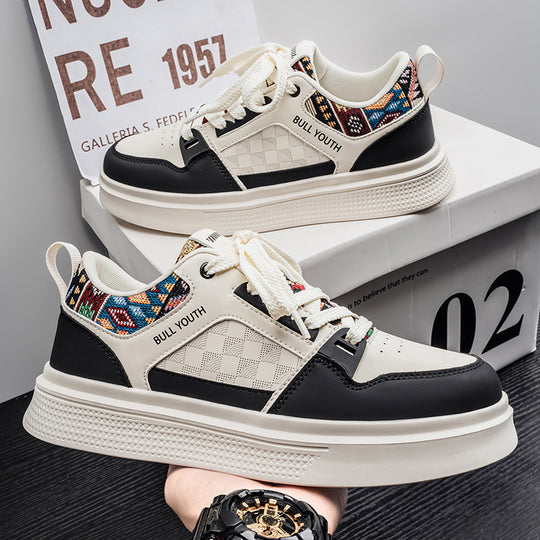 Damen modische Sneakers mit einzigartigen Designelementen und komfortabler Dämpfung R&B